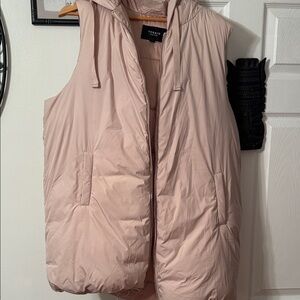 Torrid Blush Hooded Puffer Vest
